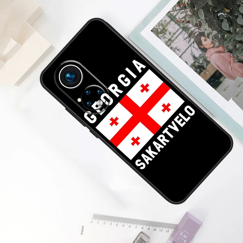 Чехол с флагом Грузии для Honor Magic 7 Lite 5 6 8 Pro, Honor 200 400 90 70 50, Win RT X8c X8b X9b X9c X9d (art.: 3920dc33d8d89) - 3920dc33d8d89