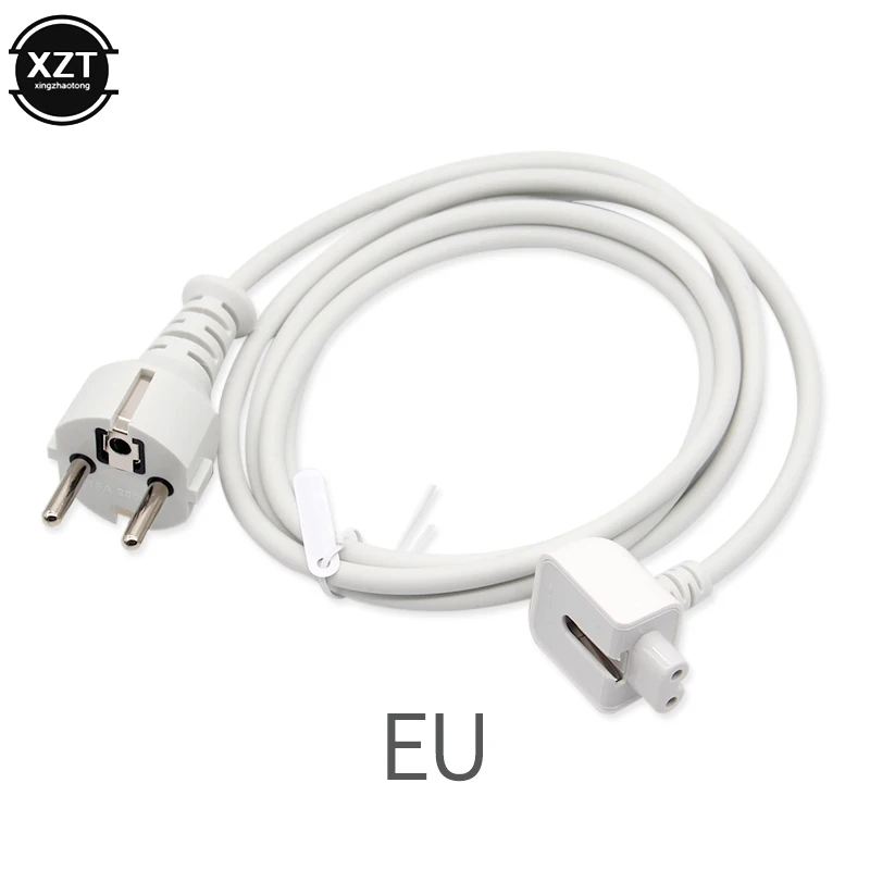 

AC Power Adapter EU Europe Plug Extension Cable 1.8M for Mac MacBook Pro Air Laptop for IPAD IPHONE Charger Cord Type