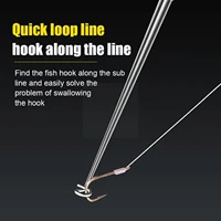 fishing tackle knotter 2 in 1 hook needles tying tool hooks tackle fish accessories knot fishing remover picker extractor k o2z5