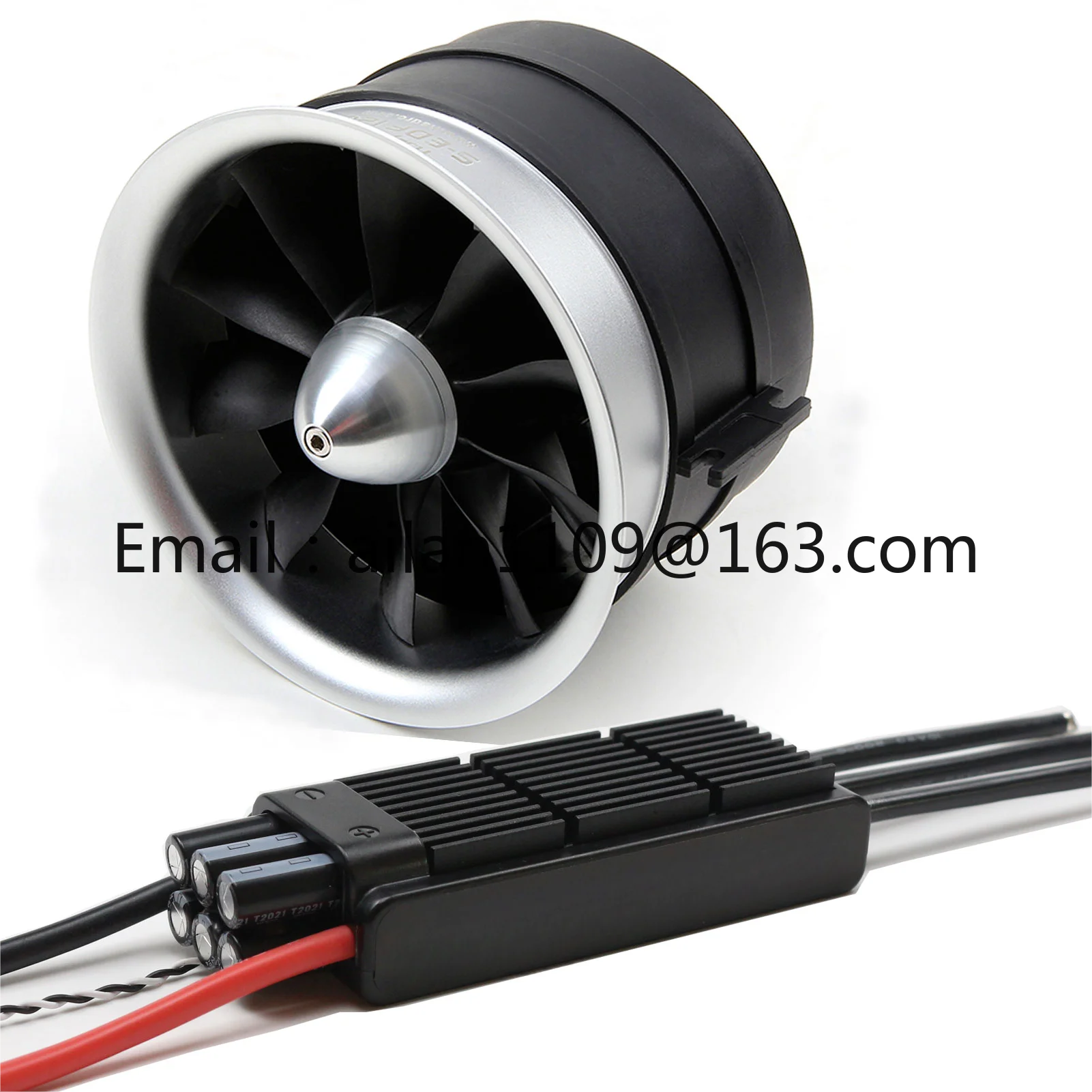 120 мм EDF с 150A ESC Semimetallic-Электрический Ducted Fan 12S 640KV 8 6 kg упорный для радиоуправляемого