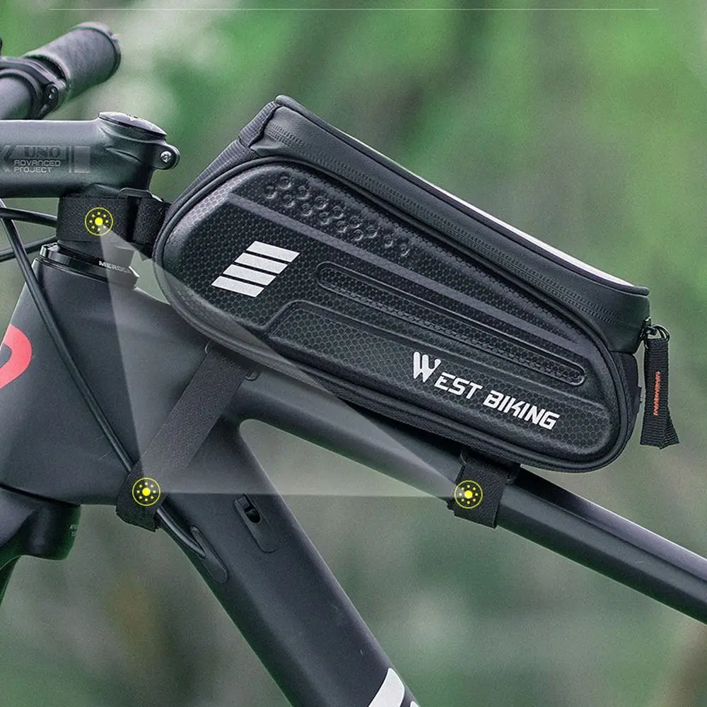 

Top Tube Pouch Bike Phone Bag Mobile Phone Touch Phone Screen Case Bike Frame Bag Bicycle Bags Bicycle Mobile Phone Bag