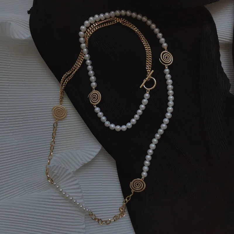 Женское ожерелье-чокер с жемчужинами | AliExpress