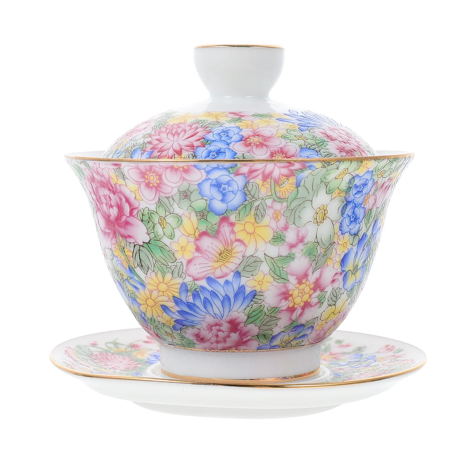 

Household Teacup Delicate Cups Painted Vintage Japanese Ceramic Teaware Court Style Creative Teawares Printed