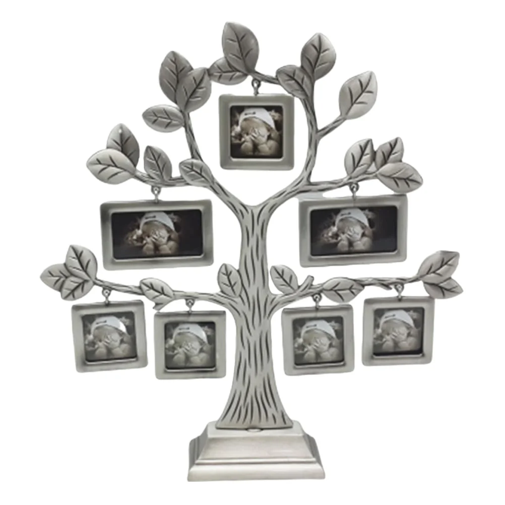 

Frame Photo Picture Family Collage Display Tree Desk Small Hanging Holder Metal Desktop Personalizedphotos Vintagelife Wall Rack