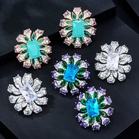 kellybola trendy flowers earrings for women bridal wedding girl daily surper jewelry high quality facebook ins trendy classic