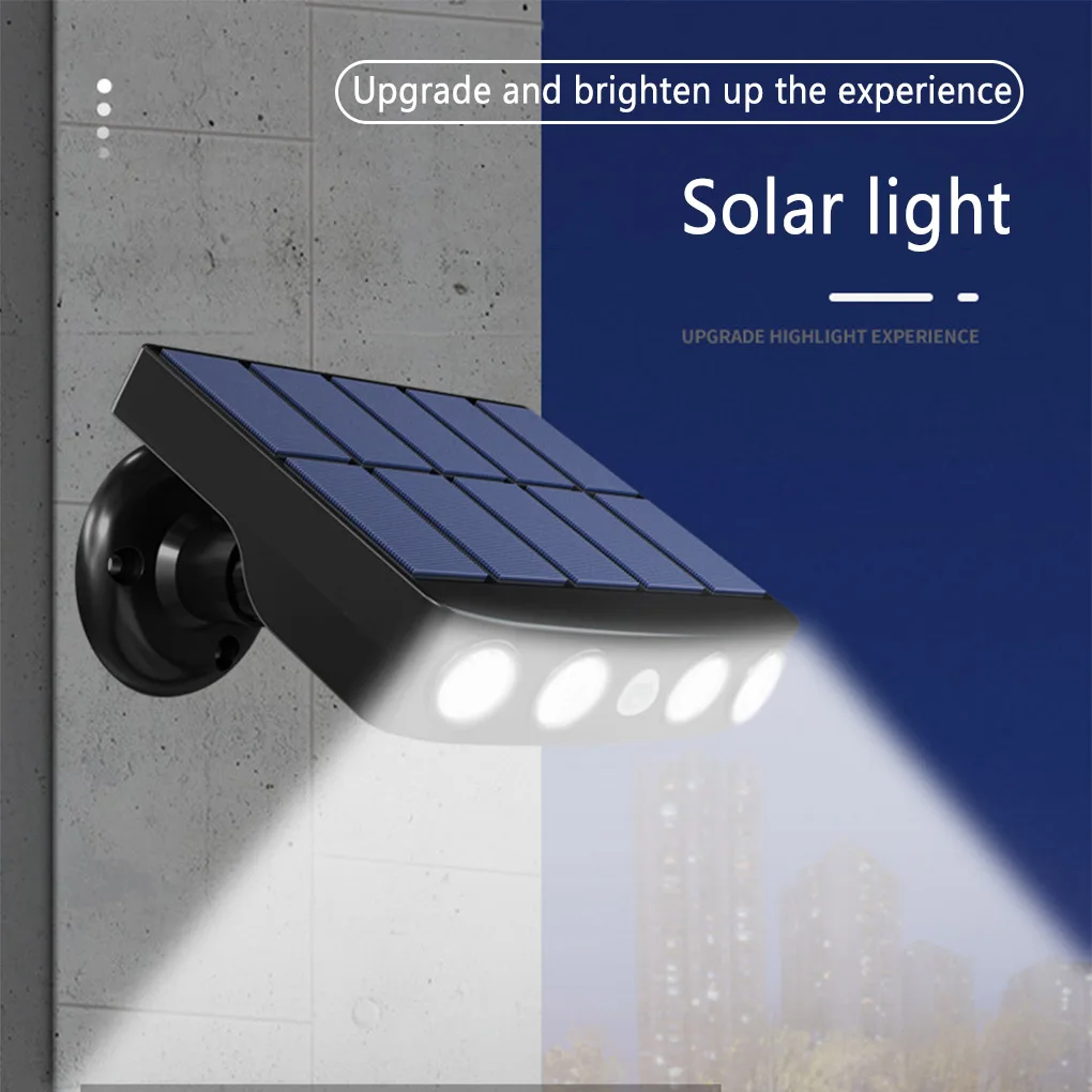 

2 Pieces Solar Light Sensor Lamp Multicolored Wall-mounted Multipurpose Handily Install Outdoor Lantern Black Warm Light