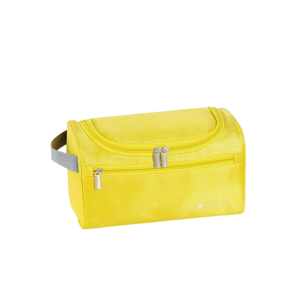 

Косметичка из ткани Оксфорд на молнии для женщин, органайзер для хранения, подвесная Водонепроницаемая женская косметичка с крючком для бизнеса, офиса и путешествий