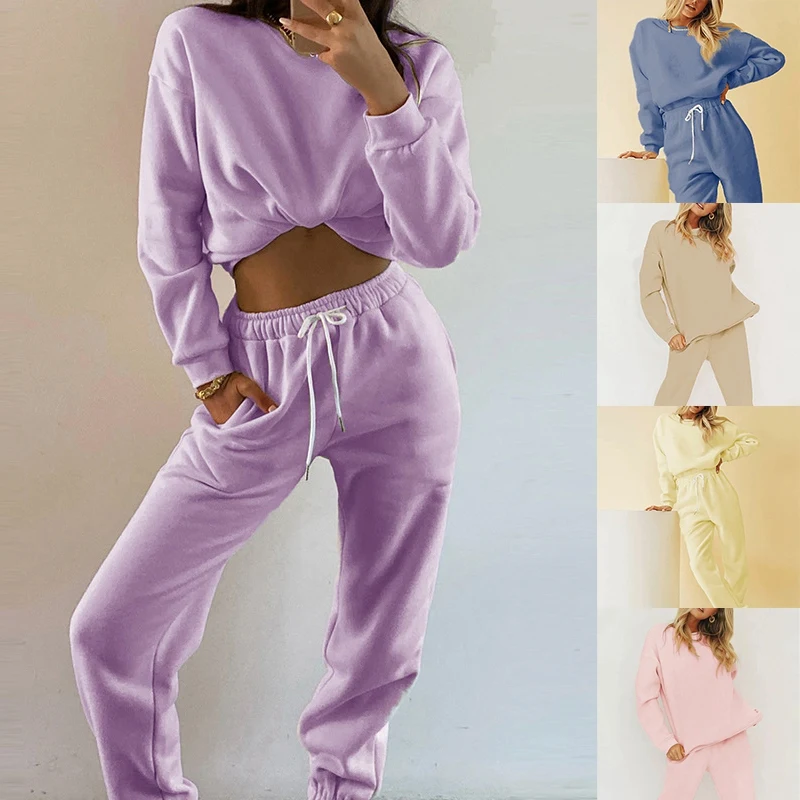 

Solid Casual Cute Women Hoodies Pullover Autumn Coat Winter Loose Sweatshirt Female