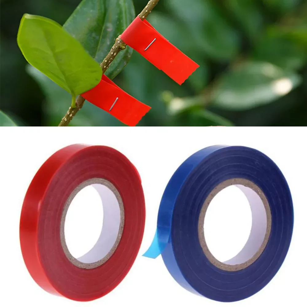 

1PC Ribbon Strecth Tape Tapetool Tapener Branch Bind Stem fruit tree Strap Tool Plant Garden Trunk Connect Link Hand tying Stake