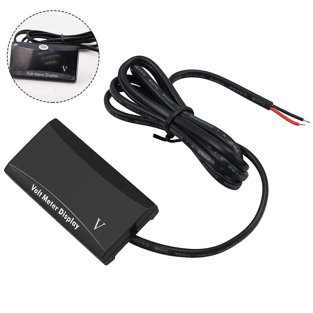 

Digital Voltmeter DC 12V Gauge Color Screen Voltage Display Motorbike Motorcycle