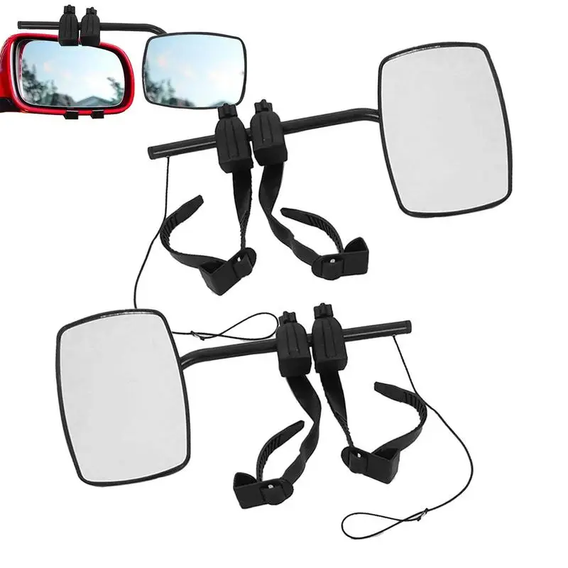 

Универсальное буксировочное зеркало, 2 шт., буксировочное зеркало, Автоприцеп, Автомобильное зеркало заднего вида, выпуклое широкое зеркало для слепых зон, безопасное буксировочное удлинение