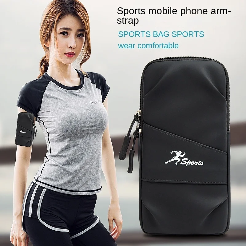 

Outdoor Fitness Armband Phone Holder Case Sport Running Bag Accessories For iPhone 13 Pro Max 12 Pro Gym Fittness Phone Pouch 7"