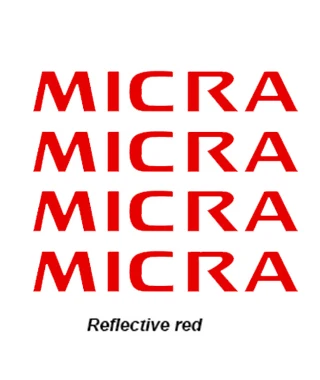 

4 шт., светоотражающие автомобильные аксессуары для Nissan Micra k11 k12 k13 k14