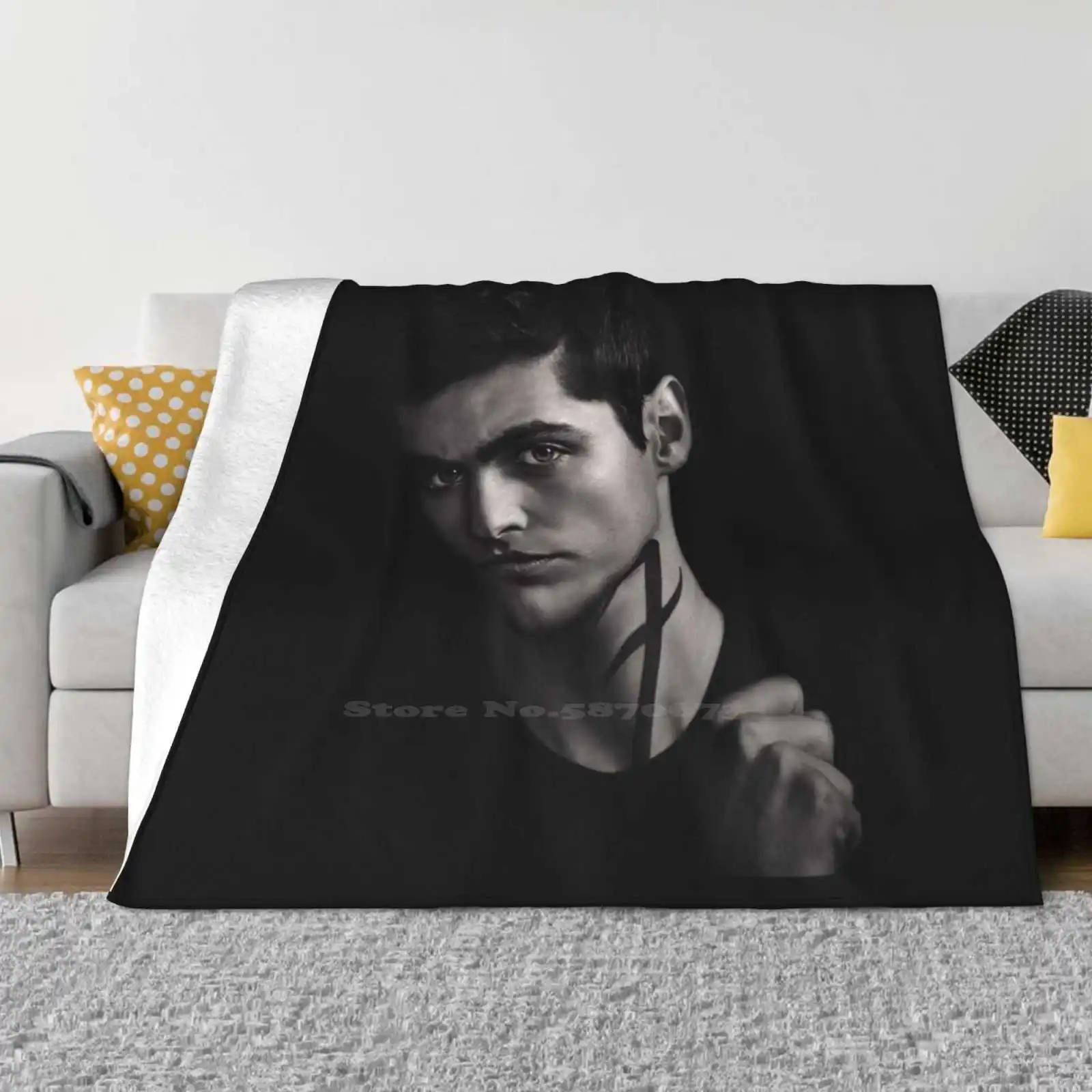 Модное мягкое теплое одеяло Alec Lightwood S2 сезон 2 охотники по теню 1