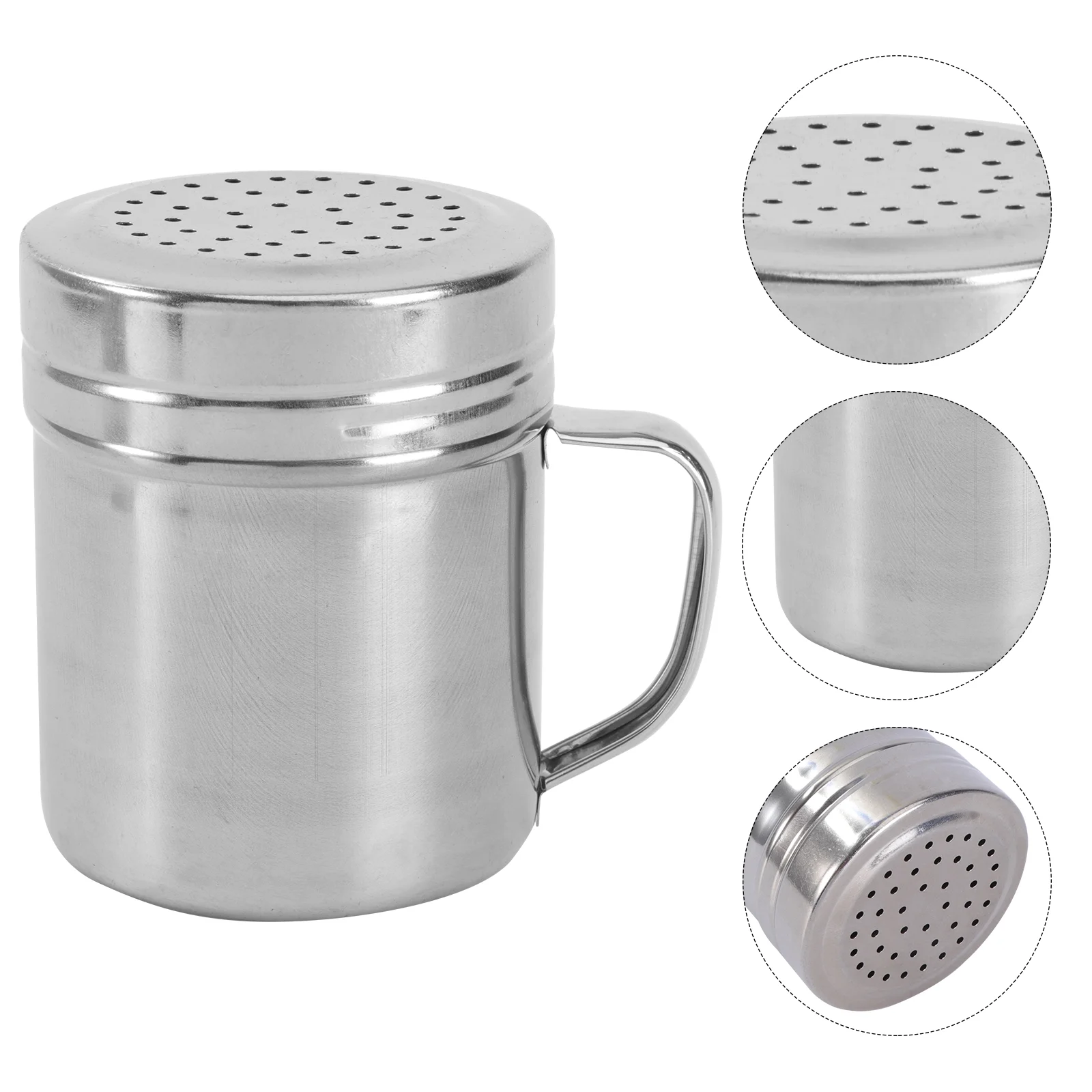 Купи Shaker Pepper Salt Seasoning Metal Bottle Dredge Steel Stainless Dispenser Condiment Containers Pot Jar Grinder Kitchen Shakers за 268 рублей в магазине AliExpress