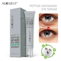 auquest peptides anti wrinkle dark circle eye cream hyaluronic acid serum gel for firming whitening puffy eye care 20g