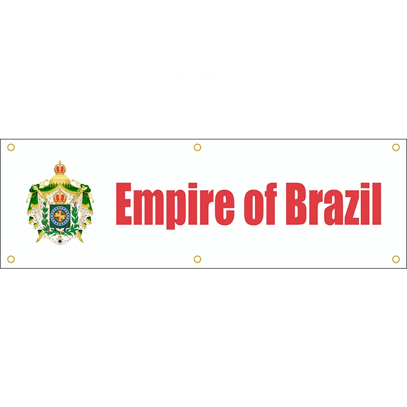 

Empire of Brazil Flag Banner FREE SHIPPING Football Club Flags 1.5*5ft (45*150cm) Advertising Decoration Banners yhx0496