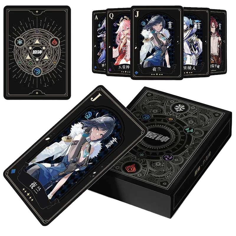 

Genshin Impact Anime Game Card Ye Lan Kamisato Ayato Two-Dimensional Poker Board Game for Kids Battle Collection Cards