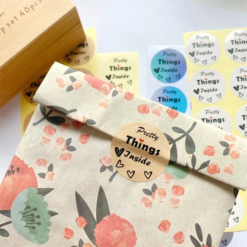 Бесплатная доставка 500 шт./набор привлекательные вещи внутри этикетка наклейки