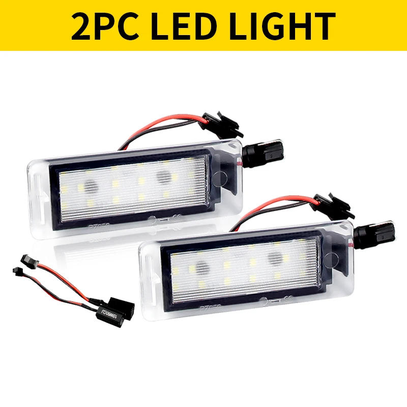 

2 шт. Canbus 6000K светодиодный светильник номерного знака для Opel/Vauxhall Insignia Sports Tourer Mokka VXR8 для Chevrolet Corvette