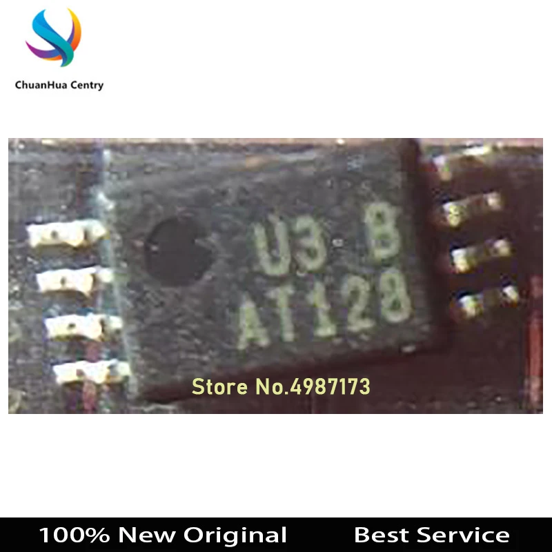 10 шт./лот AT24C128-10TU-2.7 TSSOP8 100% Новый оригинальный в наличии