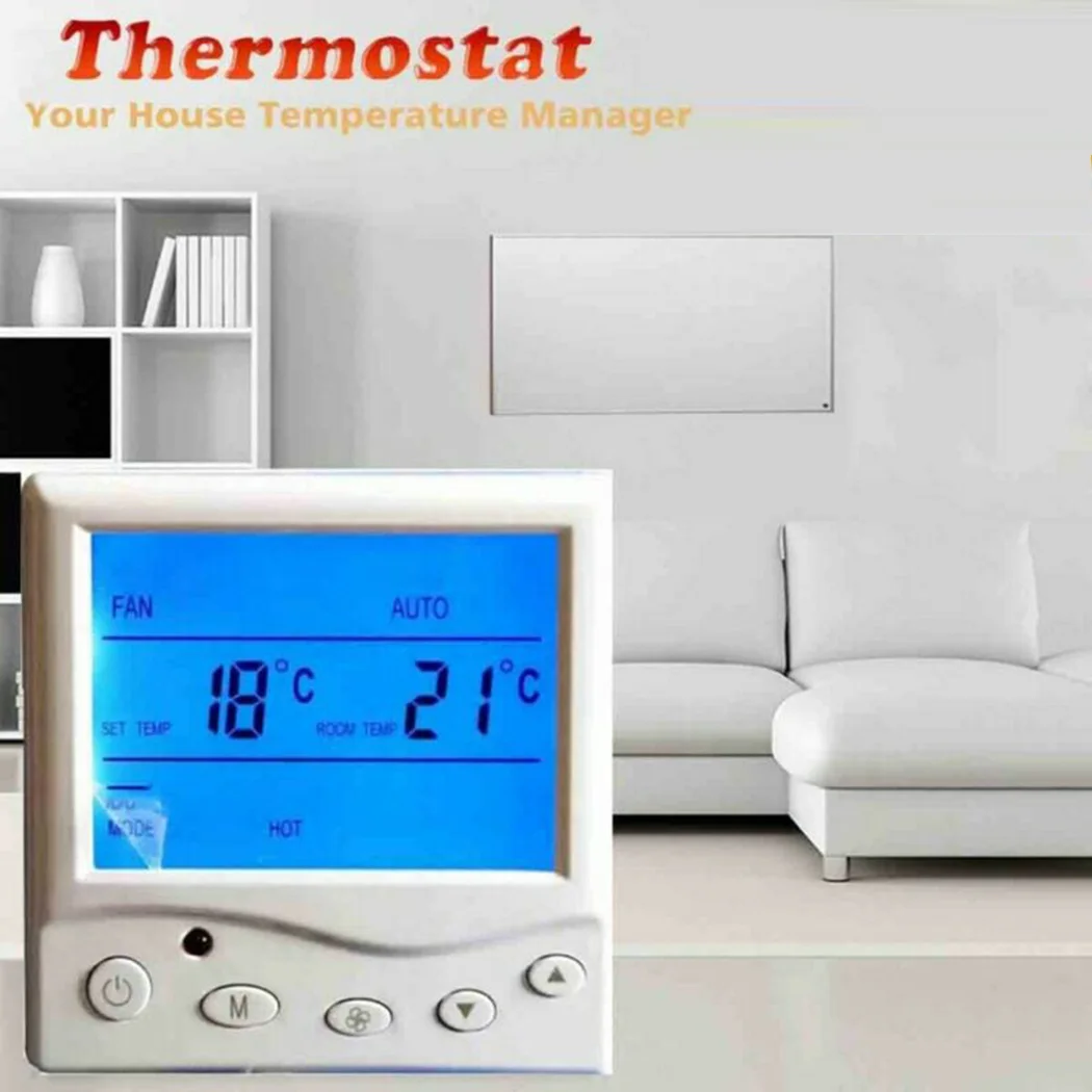 

Термостат Цифровой с регулятором нагрева, 220 В, 4 режима