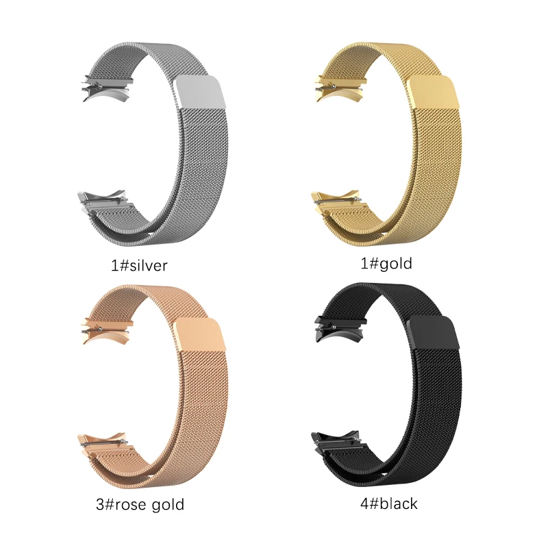 Milanese Loop Strap For Samsung Galaxy watch 5/4 44mm 40mm Bracelet Metal Watchband Accessories for Samsung Galaxy 5 pro 45mm