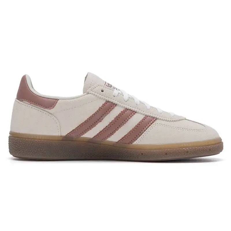Фото Adidas IH1510 Женские ретро-кроссовки Trefoil с низким верхом из замши и комбинированных материалов, резиновая подошва, модная обувь для прогулок по городу. №2