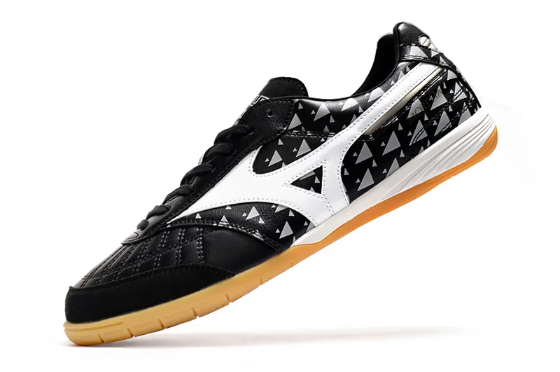 Authentic Mizuno Creation MORELIA IC M8 Men's Sports Shoes Mizuno Outdoor Sneakers Black/White Color Size Eur 40-45