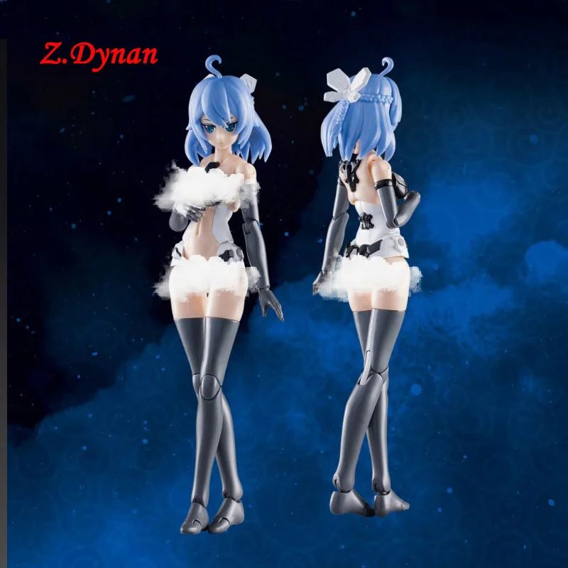 

ATKGIRL 1/12 Cartoon Beasts White Tiger Machine Girl Assembled Mecha Model Kit Toy Action Figure Doll Gifts