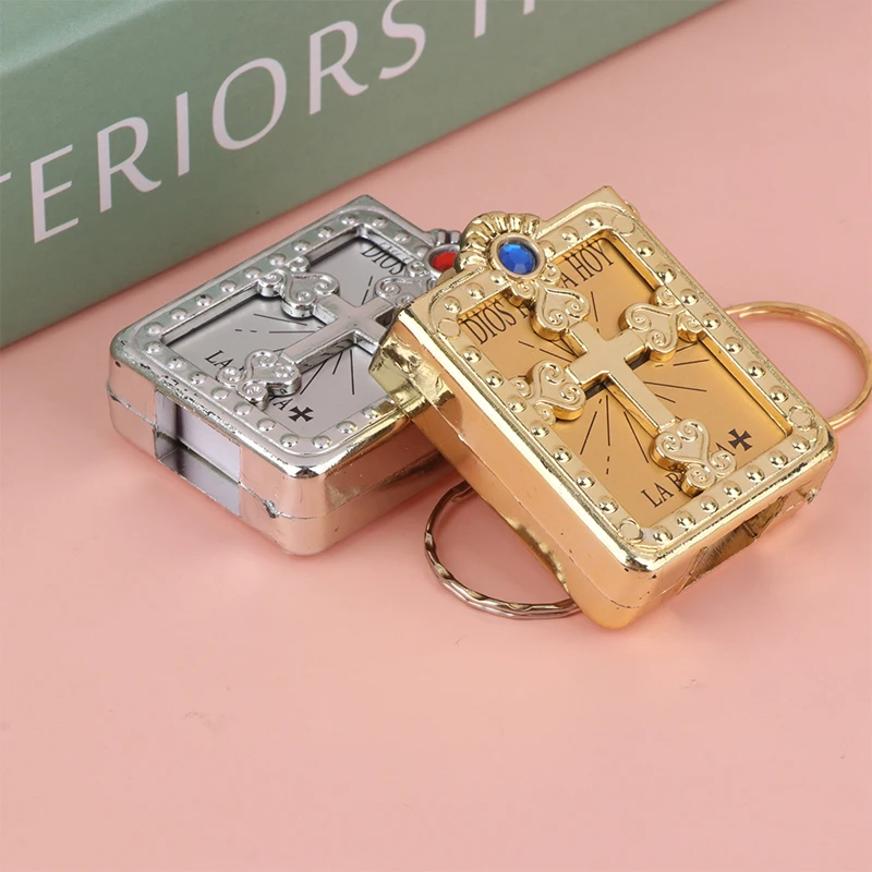 1 шт. серебристый и золотой брелок для крещения