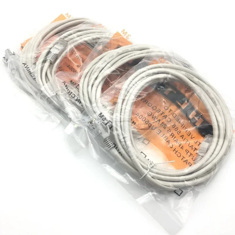 Ethernet-кабель 300 см 5 м 10 высокоскоростной маршрутизатор компьютерный кабель