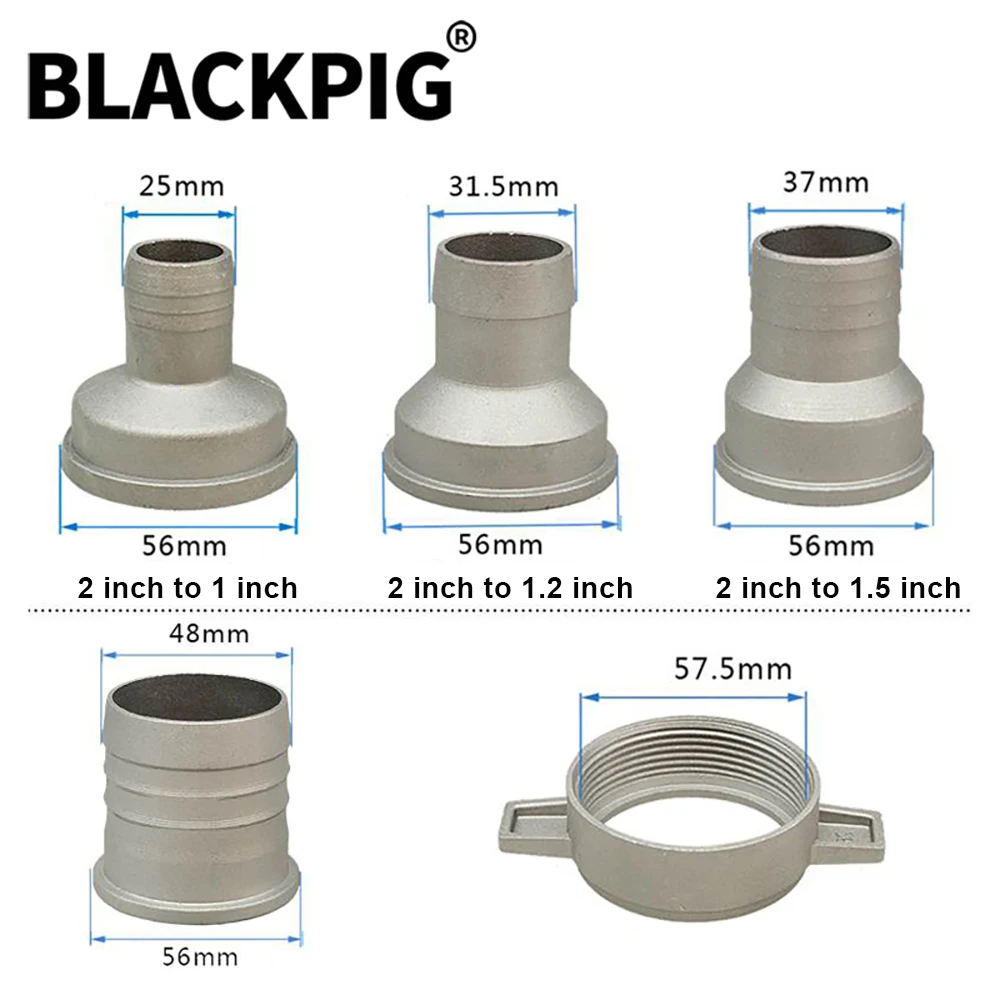 Фитинги для бензинового водяного насоса с резиновой прокладкой 2-1 дюйм 1 2 дюйма 5