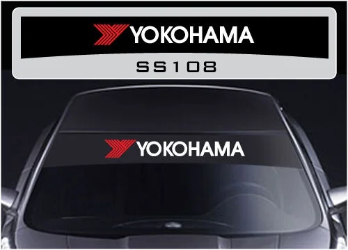 

For Yokohama sunstrip sticker decal SS108