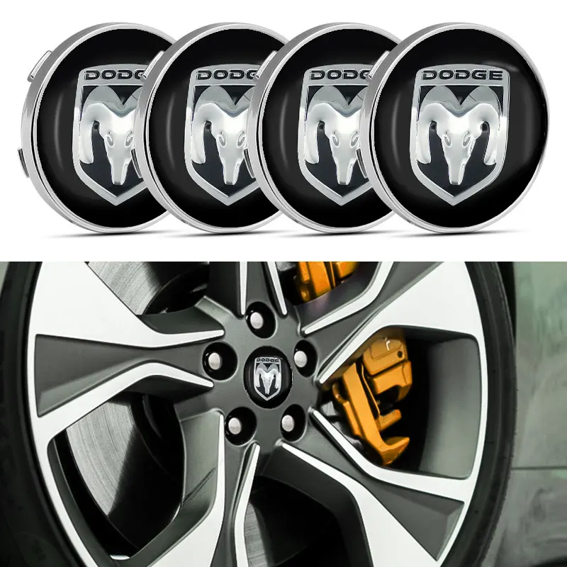 

Car Wheel Hub Center Auto Rim Cover Badge Logo Emblem for Dodge Journey Caliber Challenger Charger Nitro Ram 1500 Dart Durango