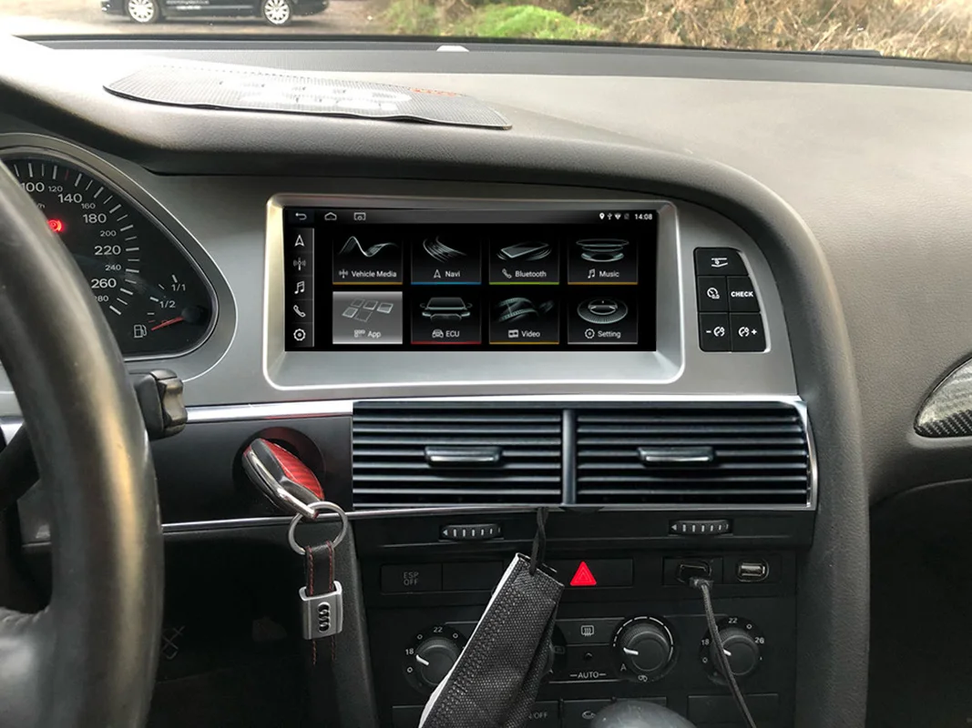 SilverStrong Android 11 автомобильный радиоприемник для Audi A6 C6 4f Q7 4L 2005 ~ 2015 MMI 2G базовый