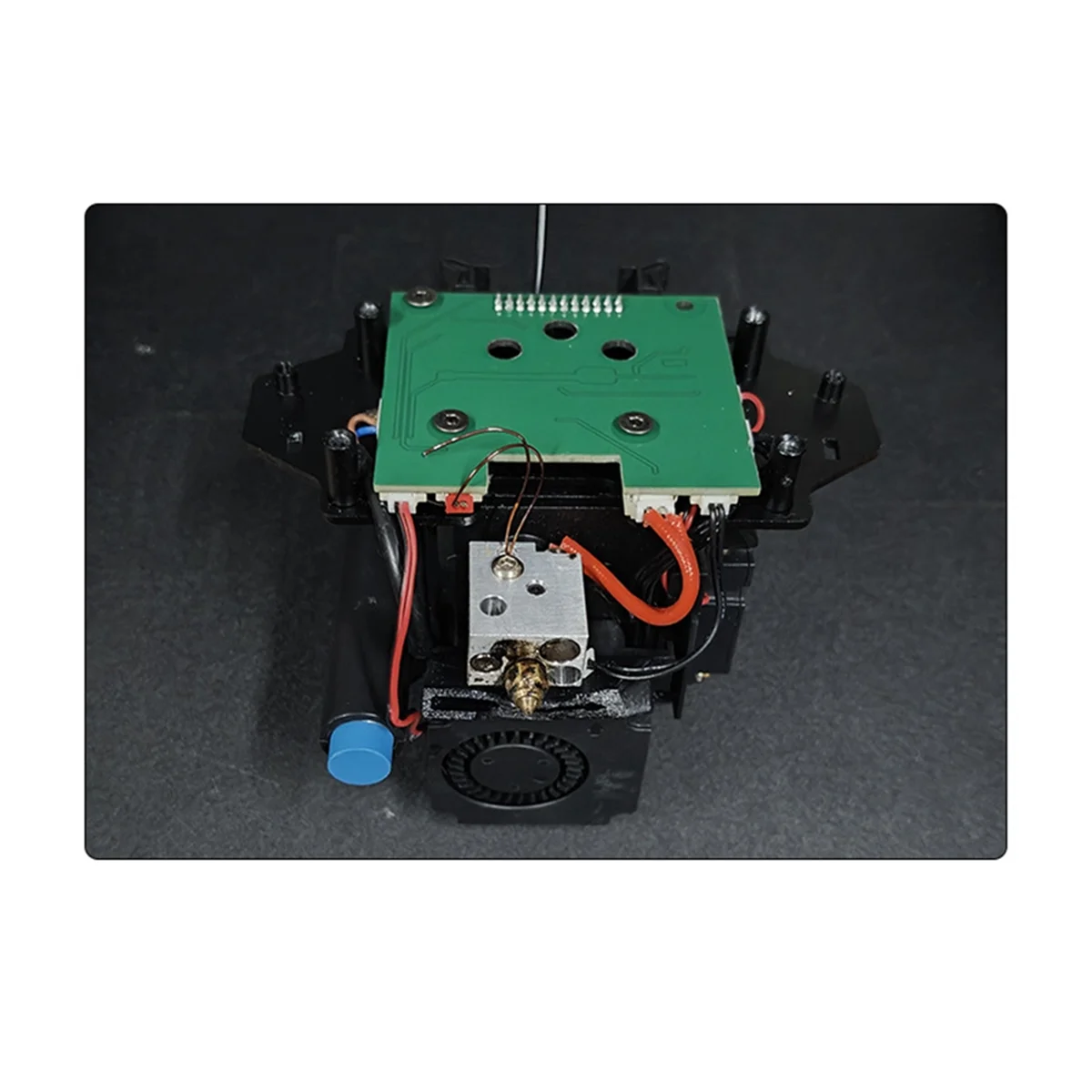 Фото A27U Hot SV06 Plus Hotend Kit Металлический комплект Hotend с высоким расходом 0,4 мм Латунное сопло Аксессуары для 3D-принтера для SV06 Plus SV07 SV07 Plus №3