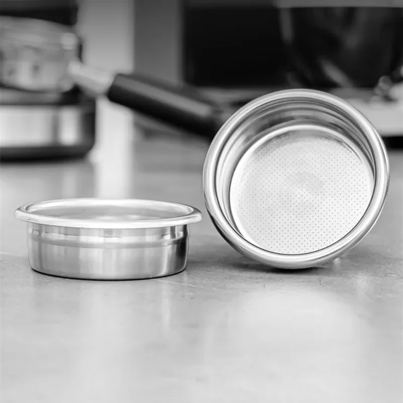 Корзина 58 5 мм высокоточный двойной корзина для эспрессо фильтр подходит