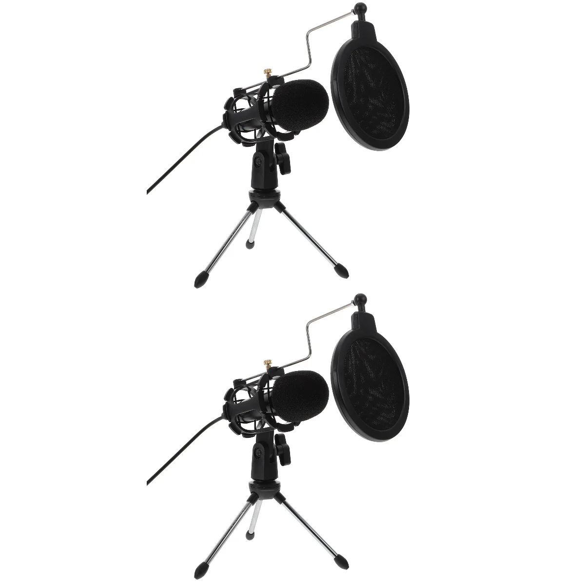 

Recording Mic Studio Recording Microphone Mini Studio Mic Conference Room Microphone Rubber Recording Mic Podcast Microphone Kit