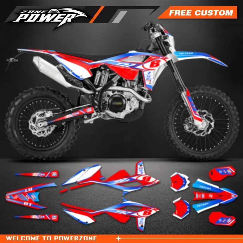 Персонализированные фоны Powerzone графические наклейки Стикеры наборы для Beta RR 125 200