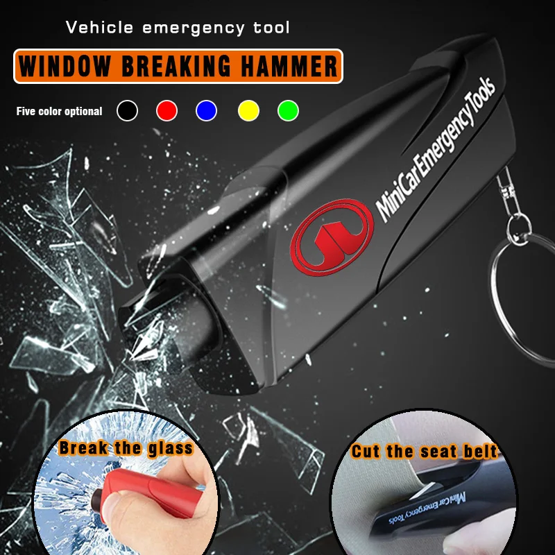 

3 In1 Car Broken Window Hammer Rescue Tools for Skoda Octavia 2 Fabia Superb Kodiaq Karoq Rapid Kamiq Derivati Vrs Mk3 Keychain
