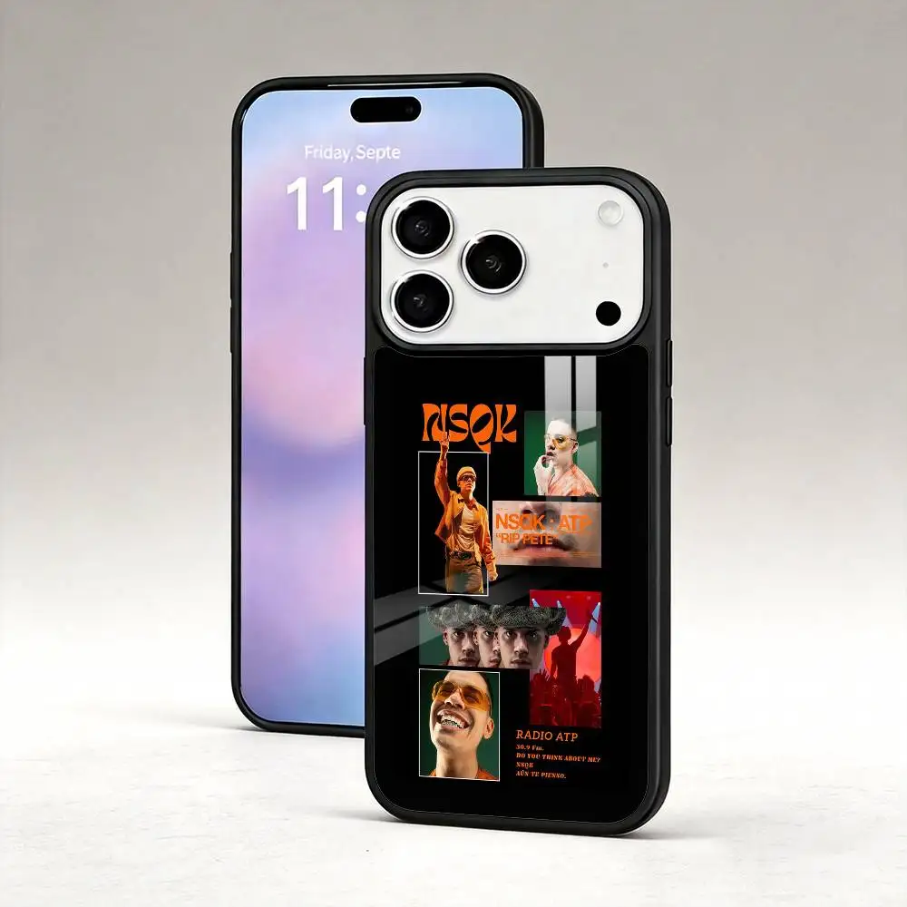 Фото Магнитный чехол N-NSQK A-ATP для iPhone 17, 16, 15, 14, 13, 12 Pro Max с поддержкой беспроводной зарядки MagSafe №2