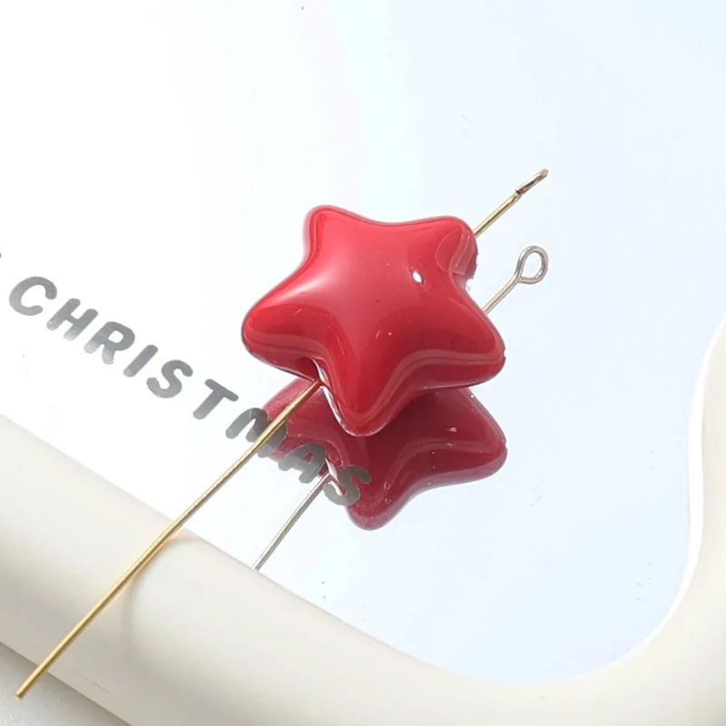 

Кабошоны JXLOVEWJ акрил цветные звезды 10 шт