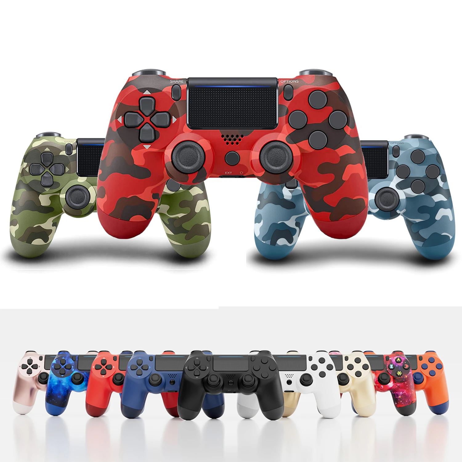 

Новый беспроводной контроллер PS4, геймпад 6 осей Dual 4, Manette PS4, Mando, Joypad, джойстик для PS4 Slim, PS4 Pro, PC, iPad, Andriod, iPhone