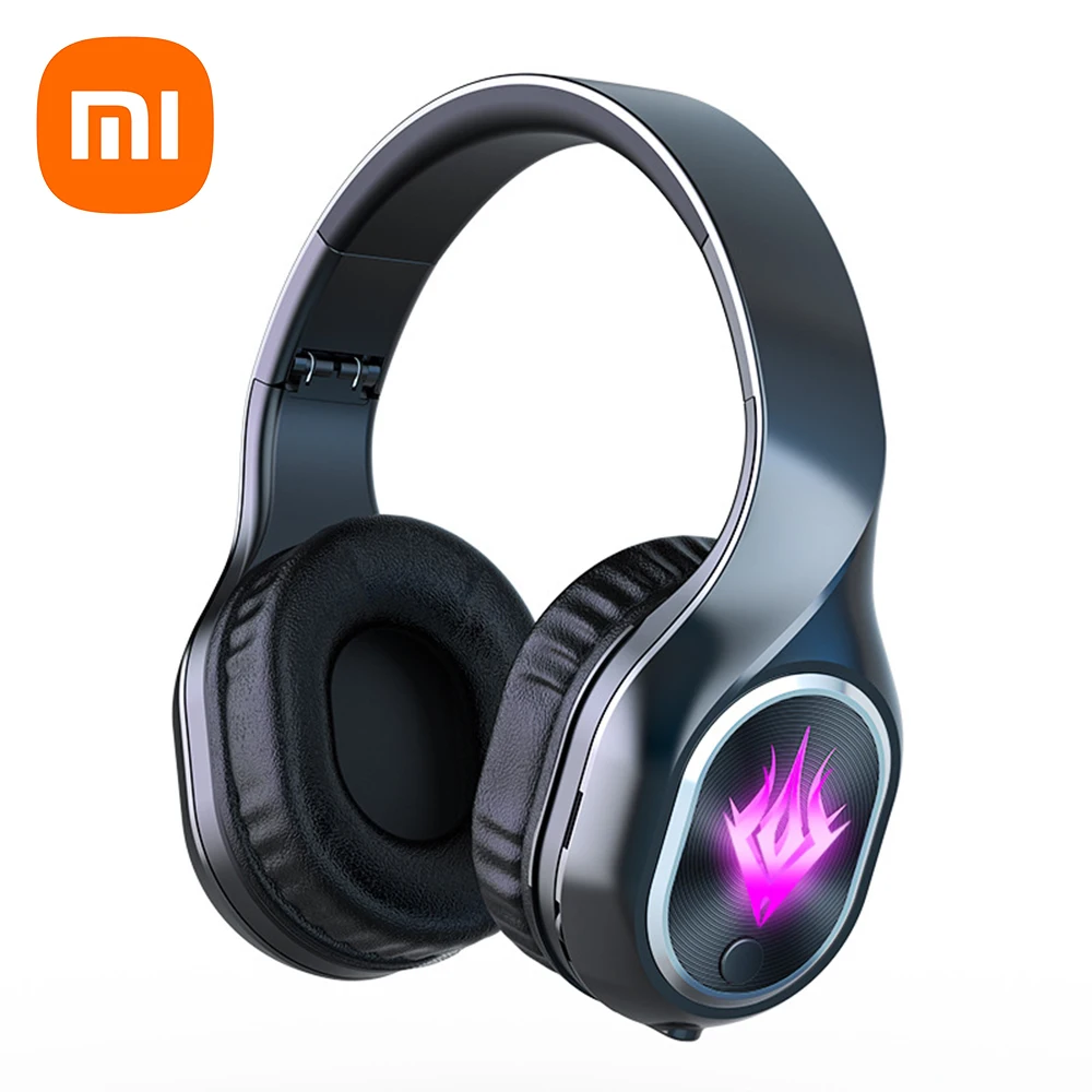 

Xiaomi 2023 Wireless Gaming Headset Bluetooth Headphone Foldable Bass Sound Stereo Game Earphone Support TF with Mic for Xiaomi