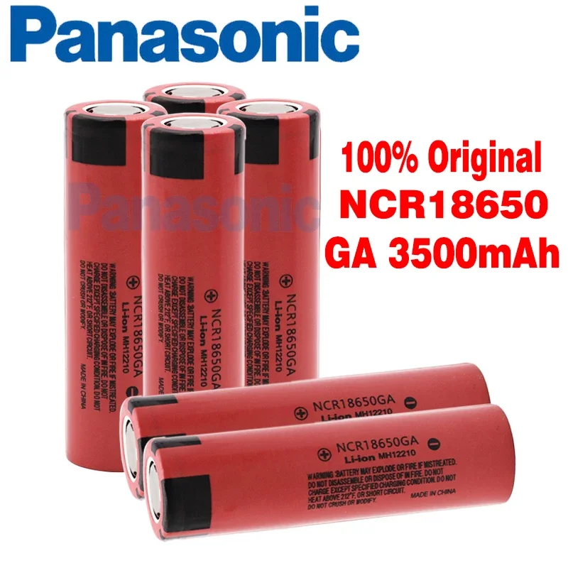 

Литиевая аккумуляторная батарея Panasonic NCR 18650 GA 30A 3,7 V 3500mAh 18650