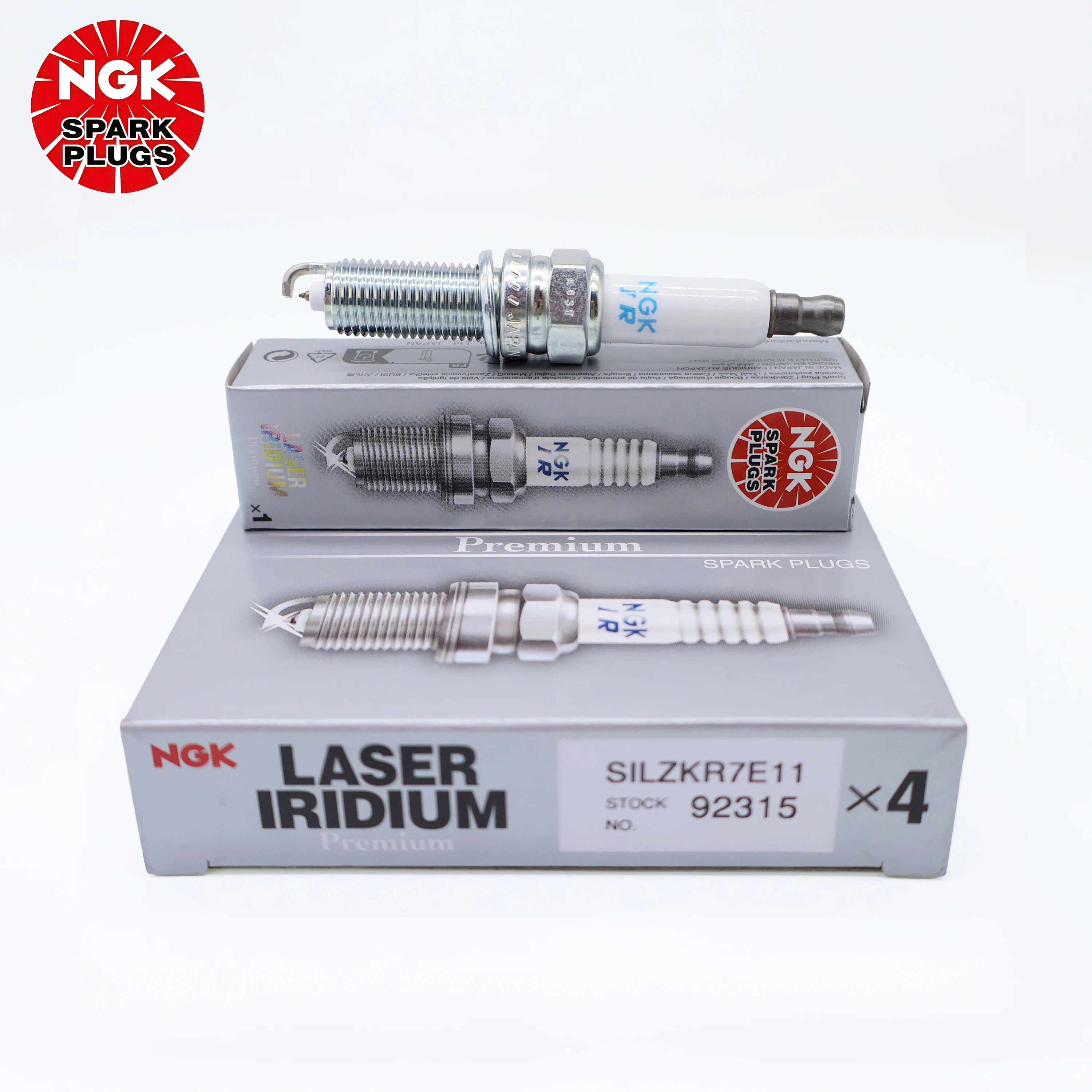 Свеча зажигания NGK Laser Iridium SILZKR7E11 92315 Оригинальная для Hyundai, Kia, Genesis (art.: 3920dbdecc058) - 3920dbdecc058