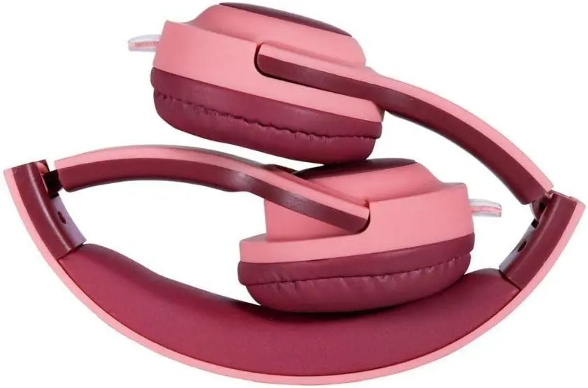 

2023 NEW Headset Kids Kids Hs317 Sugar Dobrável Rosa E Cereja