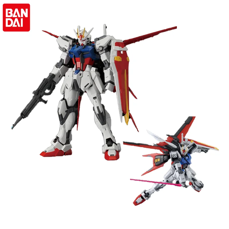 

Bandai Gundam Anime Figure MG 168 1/100 RM HD Aile Strike Gundam Effects Action Figure Model Modification Anime Action Figures
