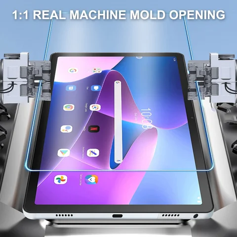 Защитная пленка для экрана Teclast M50/M50HD/M50Pro (10,1 дюйма) 2023 выпущенная твердость 9H без пузырьков пленка из закаленного стекла с защитой от царапин